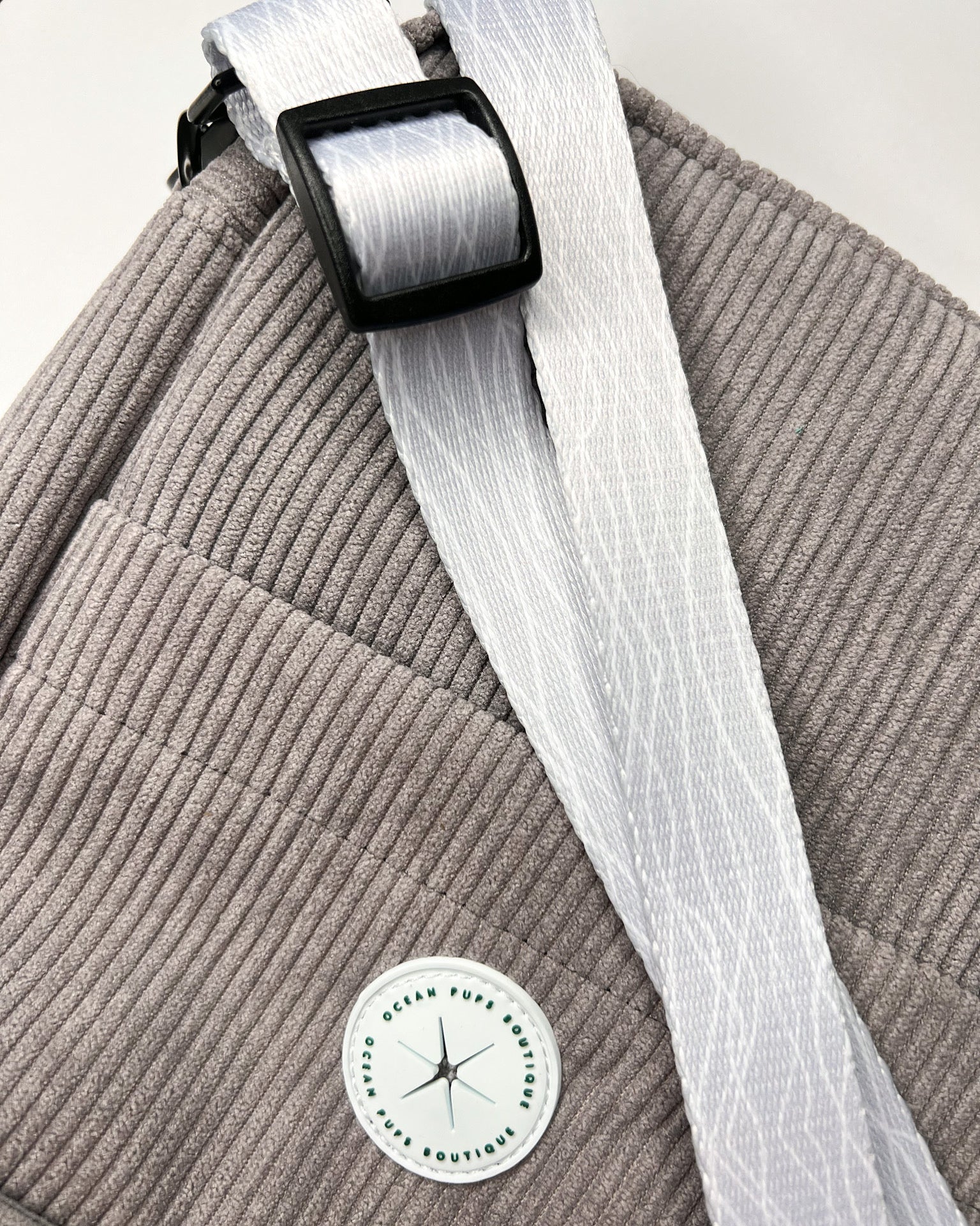 Corduroy Dog Walking Bag