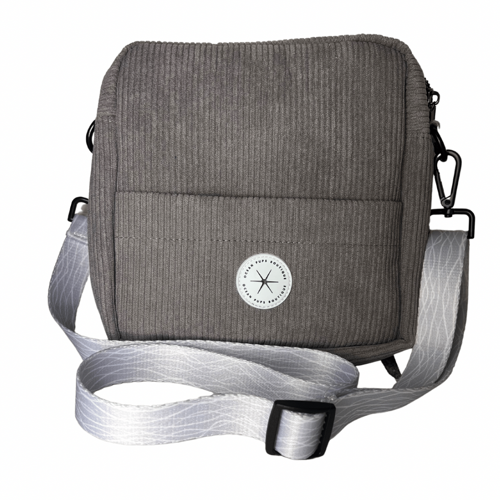 Corduroy Dog Walking Bag