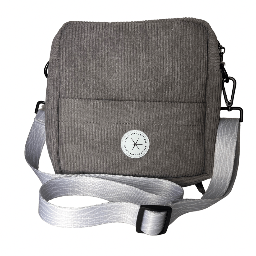 Corduroy Dog Walking Bag
